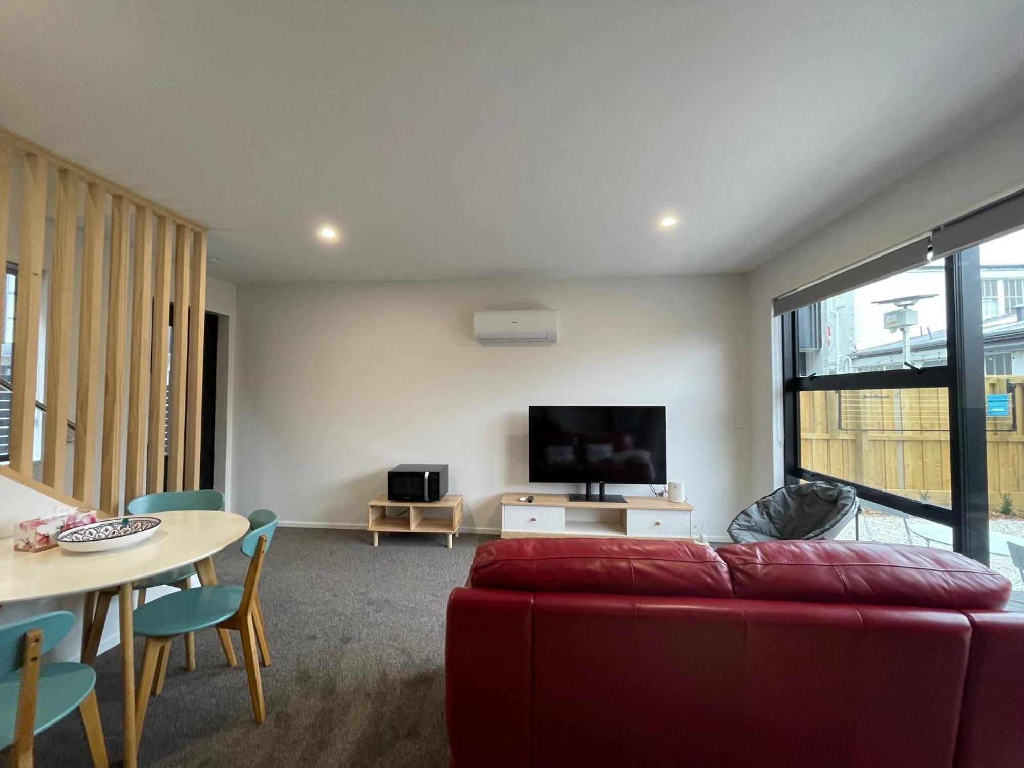 Stadium View Suite Christchurch Buitenkant foto