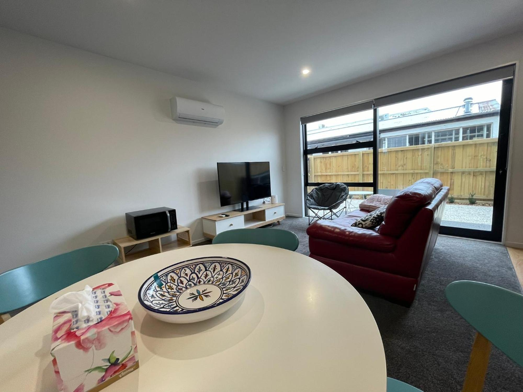 Stadium View Suite Christchurch Buitenkant foto