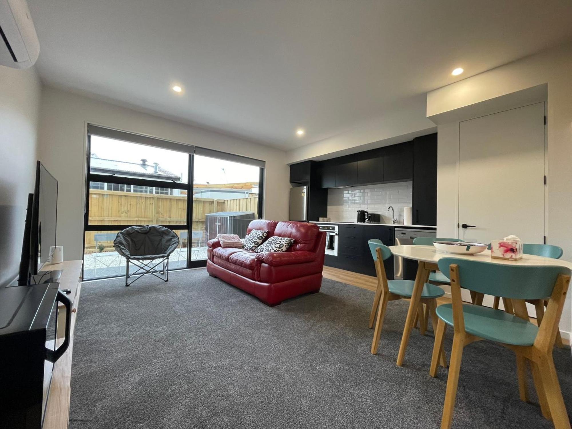 Stadium View Suite Christchurch Buitenkant foto